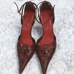 Aldo brown heels